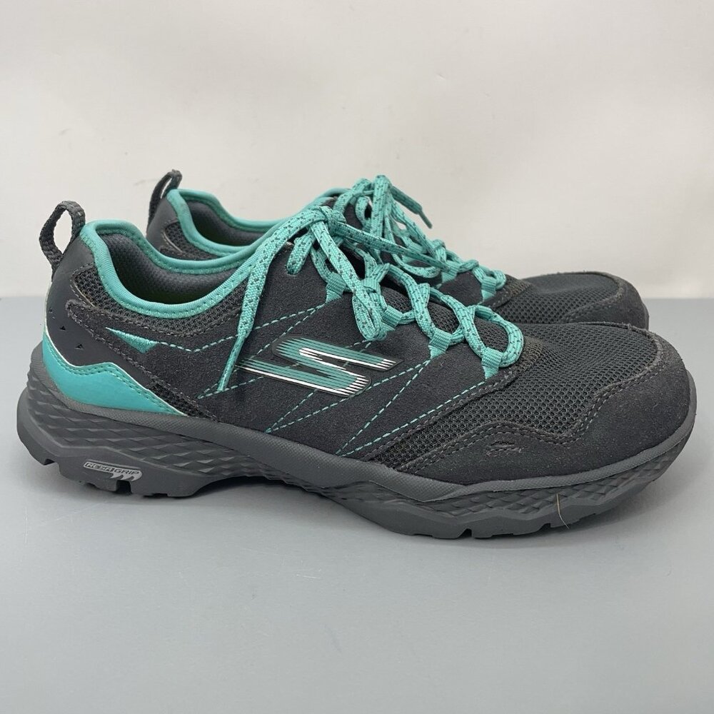 Skechers GOwalk Outdoor Sneakers Shoes Hiking Trail Walking Gray Womens 7.5